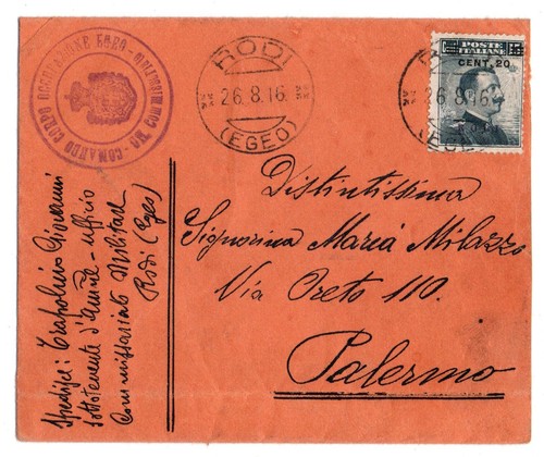 Regno 1916 corpo occ - regno,1916, occ.