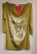 Maglia Motivi Verde Donna