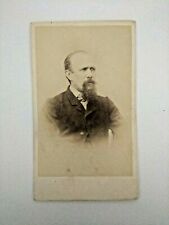 CDV foto antica uomo con barba