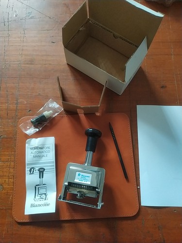 Timbro numeratore automatico - numeratore,