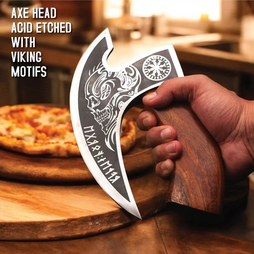 Ascia per pizza vichinga - pizza,