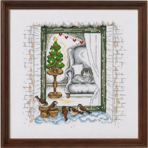 Set per punto croce permin - per,