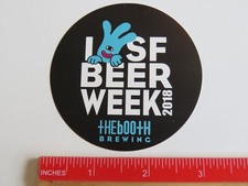 Adesivo birra stand brewing - adesivo,