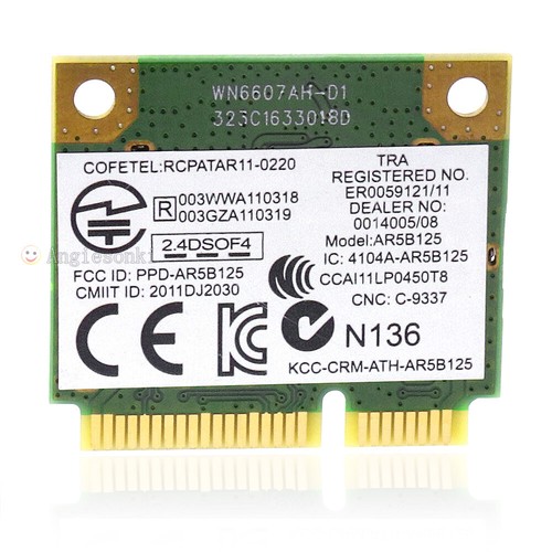 Scheda wifi atheros ar5b125 - scheda,