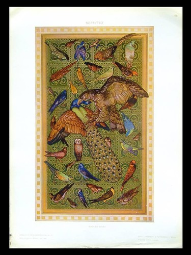 Oiseaux art nouveau 1910 - nouveau, -1910-