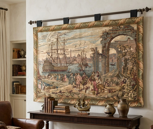 Arazzo vintage francese