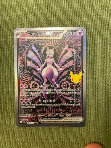 Mewtwo 151 128 full art - mewtwo, ex