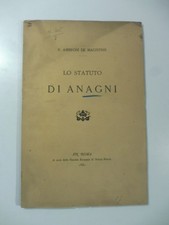R. Ambrosi De Magistris, Lo