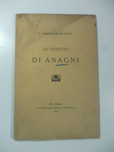Ambrosi magistris lo - de, magistris,