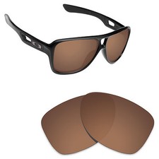 Lenti di ricambio polarizzate Hawkry per occhiali da sole Oakley Dispatch 2 bronzo marrone