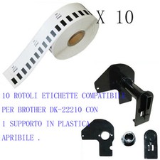 10x Etichette Compatibile per
