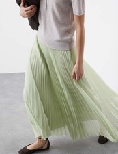 M&S - Maxi gonna plissettata