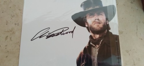 Clint eastwood firmato mano - eastwood,