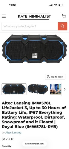 Altec lansing imw479ryb - altec,