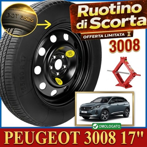 Ruota scorta per peugeot - scorta,