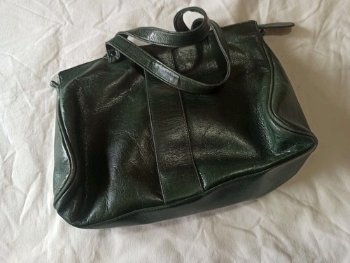 Borsa donna pelle verde - donna,