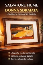 Salvatore fiume donna sdraiata - fiume,