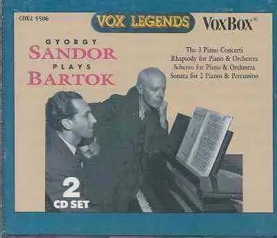 2xcd bartók györgy sándor - 2xcd,