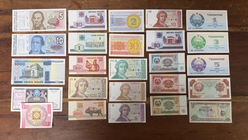 Lotto banconote tutte - lotto, 25