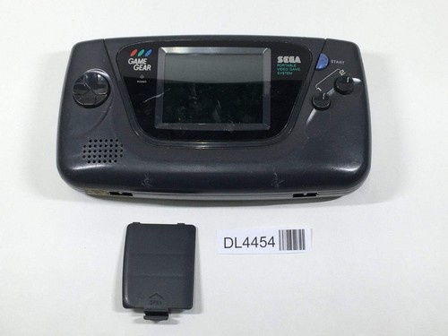 Game gear console - console, nera