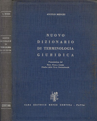 Nuovo dizionario - , di
