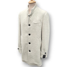 Cappotto UOMO misto lana collo