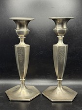 Coppia di portacandele vintage