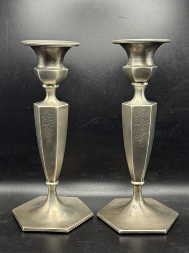 Coppia portacandele vintage - di,