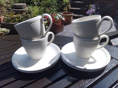 Tazze piattini wedgwood - 4, e