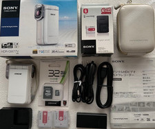 Sony HDR-GW77V videocamera Handycam Full HD bianca impermeabile 20,4 MP Giappone
