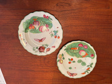 Coppia di piatti Chelsea c1760