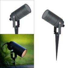 Faretto da Giardino Vialetto con Picchetto Attacco GU10 IP65 Grigio Antracite