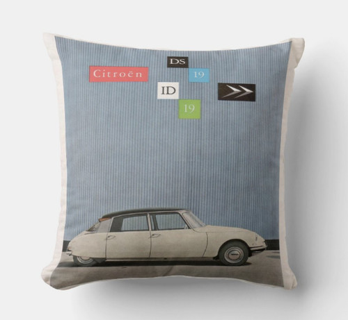 Cuscino 40x40 tributo citroen - cuscino,