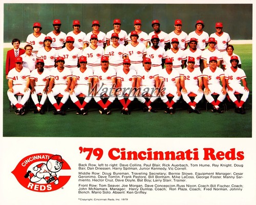Mlb 1979 cincinnati - cincinnati, foto