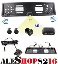 Portatarga con telecamera