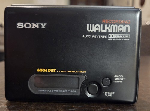 Sony radio cassette - wm, gx
