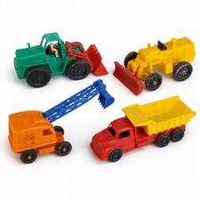 Lotto mezzi cantiere vintage - 4,