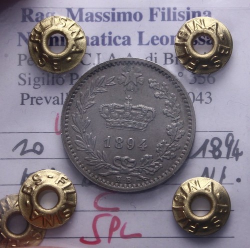 Umberto 20 centesimi - 20,