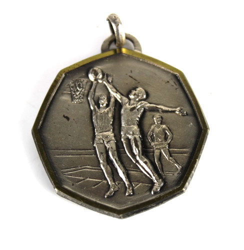 Medaglia basket vintage torneo - medaglia,