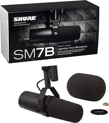 Shure sm7b microfono cardioide - shure,