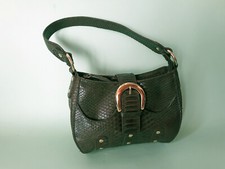 Borsa Donna Ragazza Marrone verde A Mano a Squame You Young Coveri