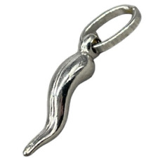 CORNETTO IN ORO BIANCO 18KT