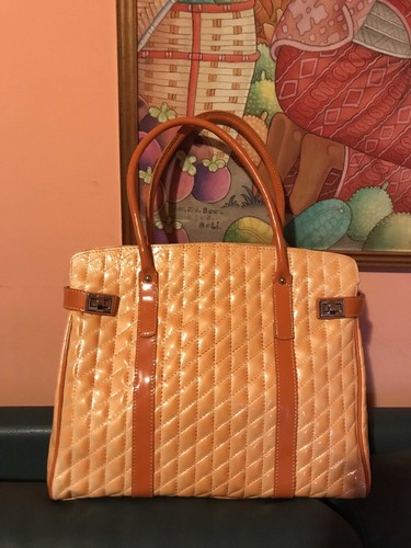 Borsa arancione capiente - borsa,