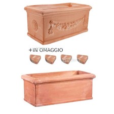 Vaso fioriera terracotta - in,