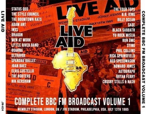Live aid complete bbc - live, fm