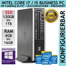 HP Compaq 8300 Elite USFF Intel Core I5 I7 3ª Gen Fino A 1 TB SSD 4 8 16 GB DDR3