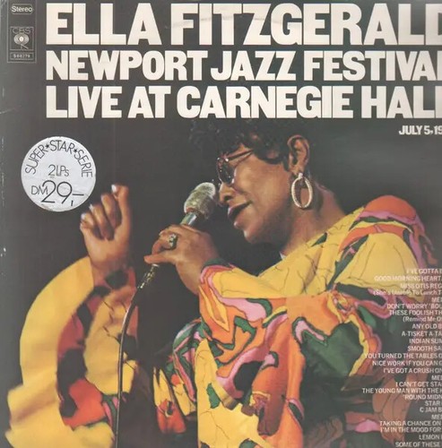 Ella fitzgerald newport jazz - ella,