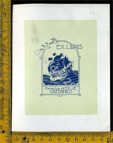 Libris antico originale a - ex,