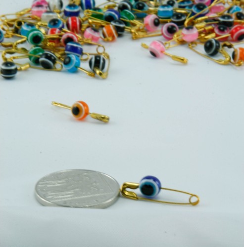 Evil eye protection pin - eye,