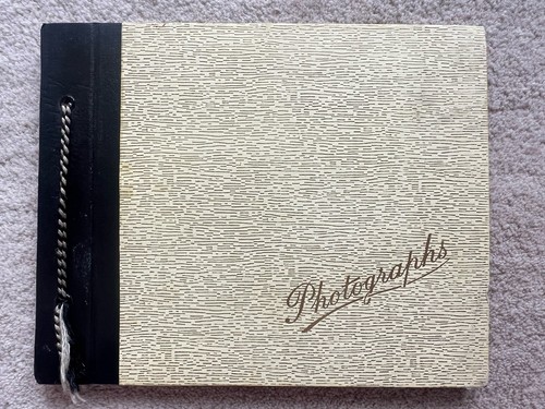 Album fotografico vintage anni